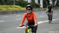 Jalur sepeda akan dibuat selebar dua meter dengan panjang 11,2 km.