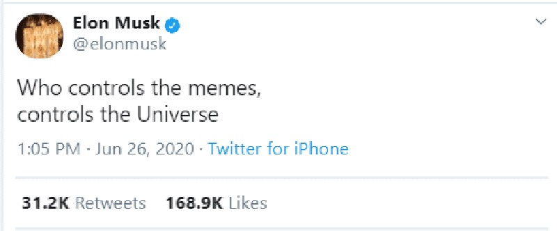 Elon Musk sering menuliskan tweet yang kocak dan bikin orang yang melihatnya tertawa. Berikut ini contoh-contohnya.