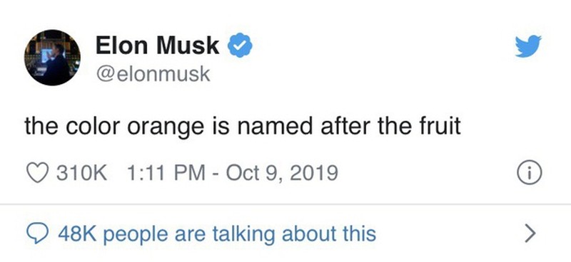 Elon Musk sering menuliskan tweet yang kocak dan bikin orang yang melihatnya tertawa. Berikut ini contoh-contohnya.