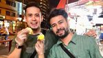 Aufar Hutapea Saat Menikmati Kopi Luwak hingga Steak Salt Bae