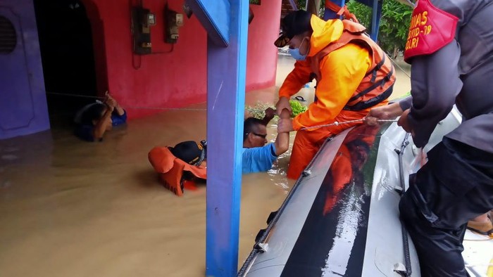 Banjir di Cihaurgeulis Indramayu