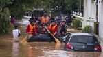 Potret Cikampek-Karawang yang juga Terendam Banjir Parah
