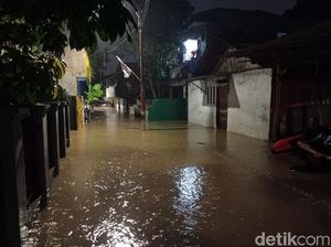 Daftar Titik yang Masih Terendam Banjir di Jakarta hingga Malam Ini