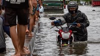 Seperti yang terjadi di Semarang. Banjir akibat intensitas hujan tinggi merendam jalur tersebut sejak Sabtu (6/2) dengan ketinggian bervariasi sekitar 30 cm - 1,2 meter sehingga menyebabkan lalu lintas dari Kota Semarang menuju Kabupaten Demak maupun sebaliknya terganggu. ANTARA FOTO/Aji Styawan