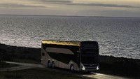 Dengan bantuan Manajemen Zona, pengemudi juga dapat menentukan seberapa cepat bus dapat dikemudikan di dalam zona yang telah ditentukan. Ini berdampak positif pada keselamatan dan konsumsi bahan bakar, lanjut Magnusson. Foto: Volvo Buses