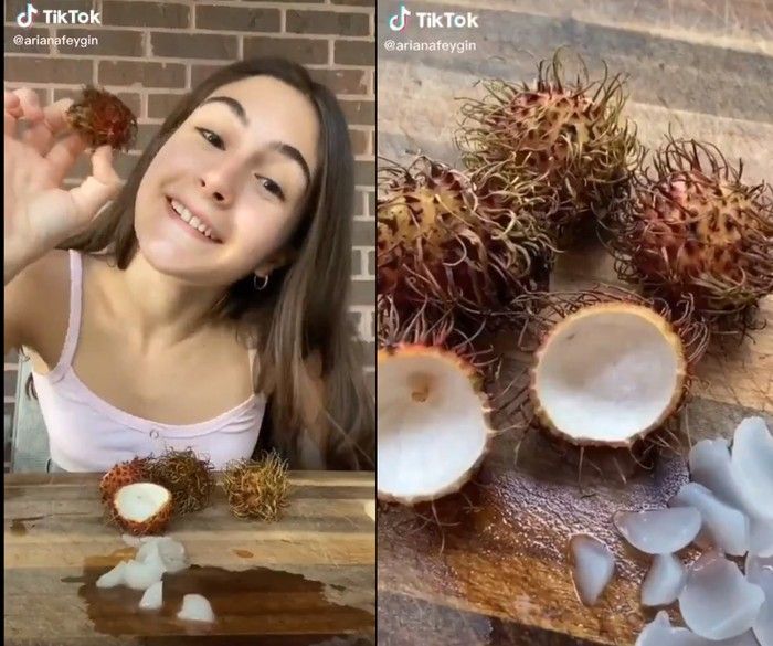5 Cara Aneh Bule saat Kupas Rambutan, Ada yang Dibelah dan Diris