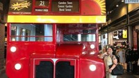 SAYA SEDANG BERADA DI LONDON ! INI ADALAH SALAH SATU NEGARA YANG ADA DI TERMINAL 21. KAMU PERLU BERFOTO DI SETIAP LANTAI KARENA MASING-MASING MEMILIKI TEMA NEGARA YANG BERBEDA