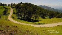 padang sabana nuat yang sangat alami dan indah