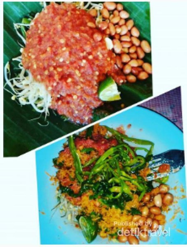 Plecing Kangkung di Rumah Makan Pak Udin, Jl Gelatik No 2B Cakranegara, Mataram. Pedasnya masih bisa tertahankan. Plecing Kangkung di Rumah Makan Pak Udin, Jl Gelatik No 2B Cakranegara, Mataram. Pedasnya masih bisa tertahankan.