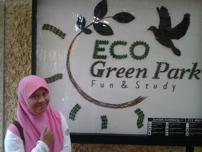Ada Gajah dari Televisi di Eco Green Park Batu, Jatim