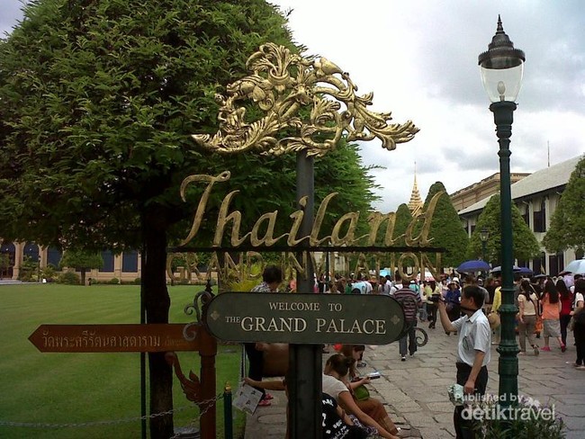 Akhir Tahun di Bangkok, Ayo ke Grand Palace