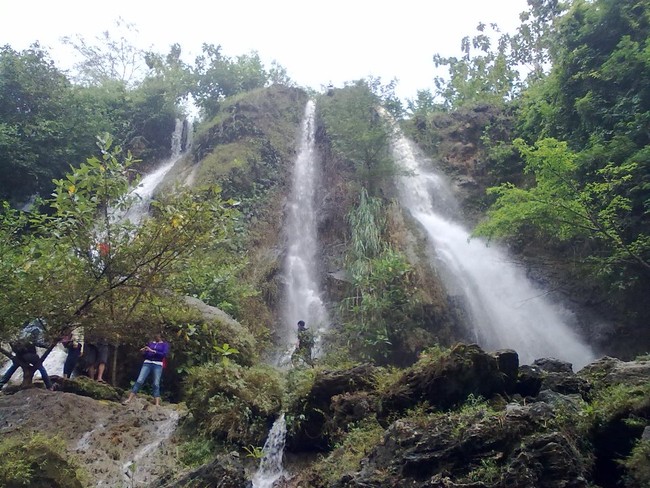 Asyiknya Basah-basahan di Sri Gethuk, Gunungkidul