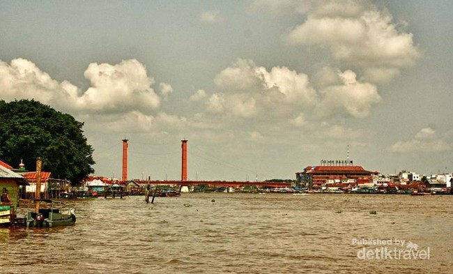 Begini Asyiknya Jelajah Sungai Musi