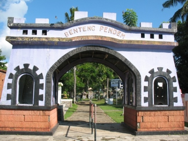 Benteng Pendem di kota Cilacap