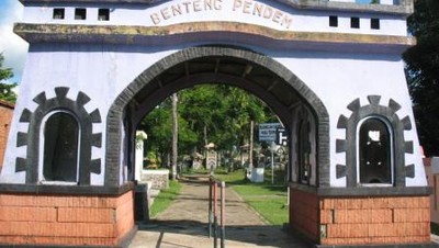 Benteng Pendem di kota Cilacap