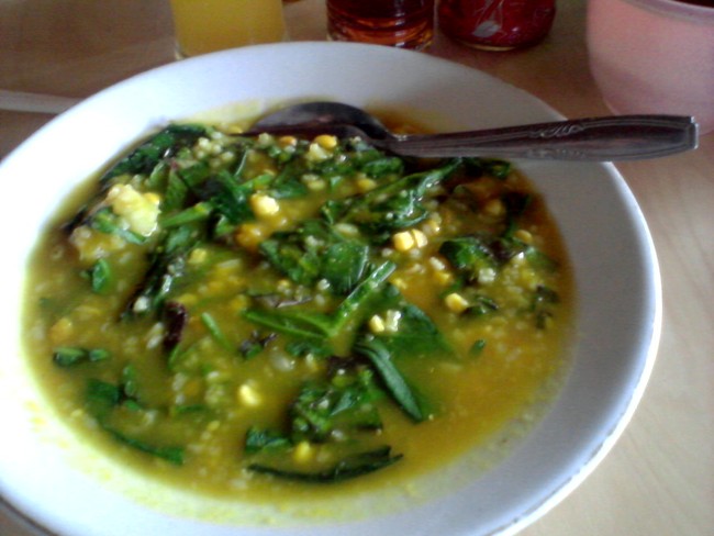 Bubur, Bibir, dan Bunaken