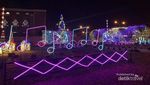 Bukan Eropa, Ini Pertunjukan Lampu Menari di Medan