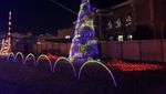 Bukan Eropa, Ini Pertunjukan Lampu Menari di Medan
