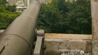 Penampakan Grand Lisboa dari kejauhan