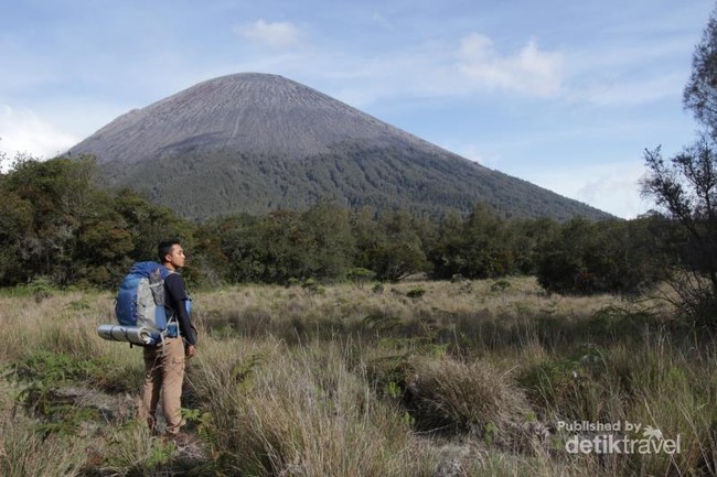 Cukup Pandangi Indahnya Semeru dari Sini