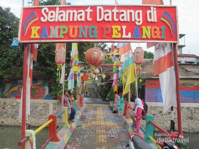 Foto: Cantiknya Kampung Pelangi di Semarang