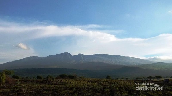 Gagahnya Gunung Tambora di Bima, NTB