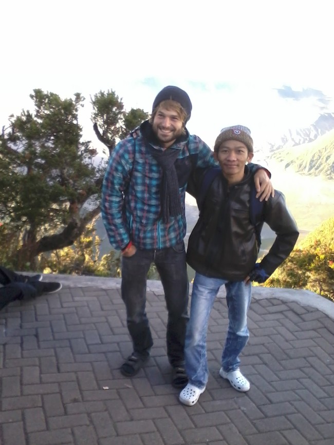 Gaul Bareng Bule di Bromo