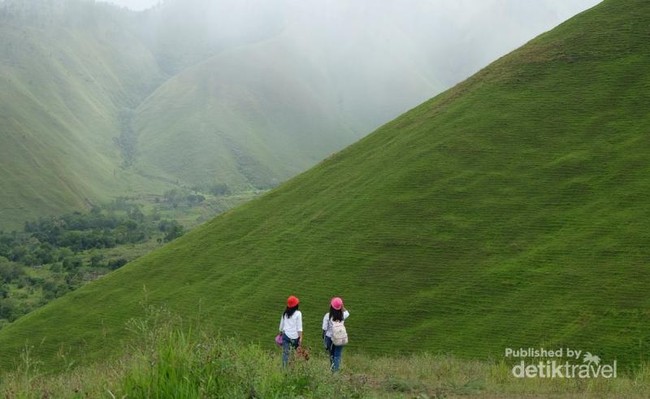 Holbung, Bukit yang Lagi Hits di Danau Toba