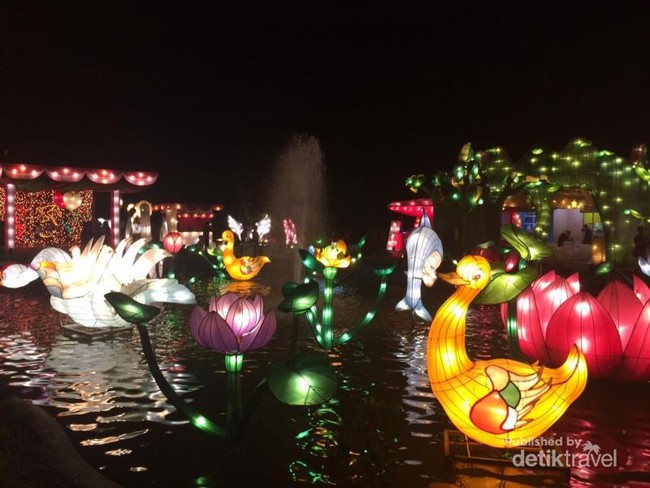 Indahnya Lampion Garden, Bikin Kangen Kota Batu