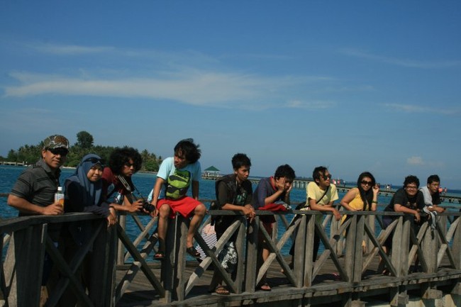Jembatan Cinta Pulau Tidung