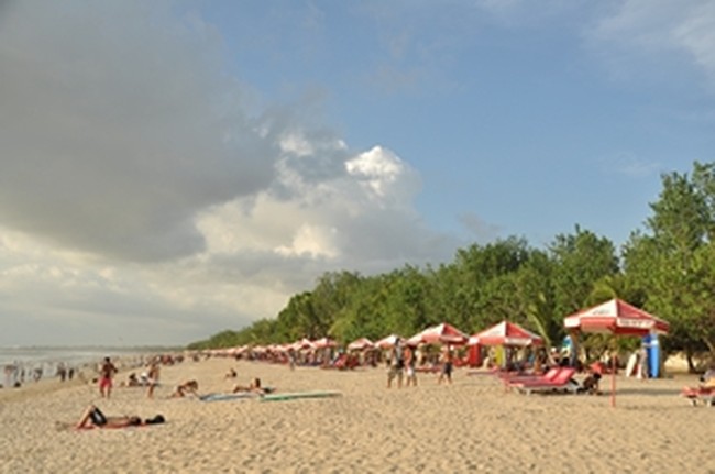 Jeprat-Jepret di Pantai Kuta