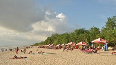 Jeprat-Jepret di Pantai Kuta