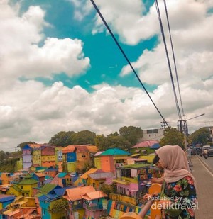 Kampung Warna-warni di Malang Serasa di Luar Negeri