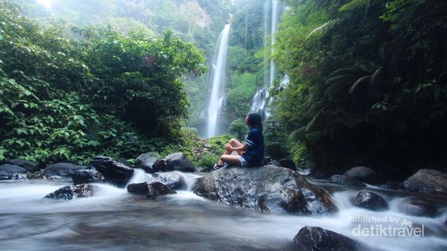 Kamu Pasti Belum Tahu, Ada Air Terjun Seindah Ini di Bali