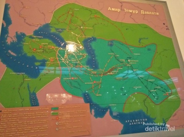 Wilayah kekuasaan Amir Timur