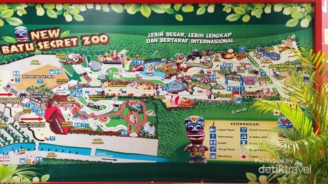 Lagi Long Weekend di Malang, Mampir ke Batu Secret Zoo Yuk