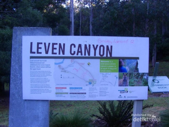Leven Canyon yang Spektakuler di Tasmania