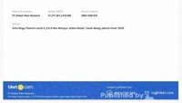 Invoice tiket.com
