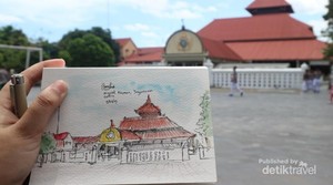 Liburan Sambil Sketching, Bisa Dong