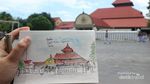 Liburan Sambil Sketching, Bisa Dong