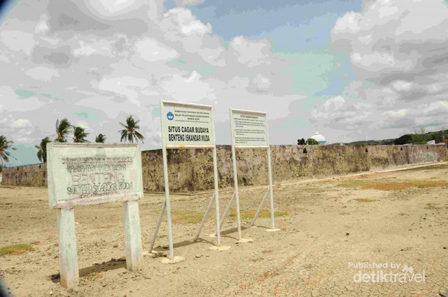 Masih Kokoh, Benteng Peninggalan Sultan Iskandar Muda Ini