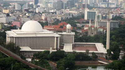 Megahnya Masjid Istiqlal