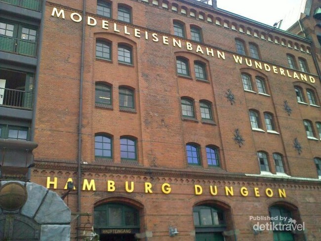 Mengagumi Miniatur Kereta Api di Hamburg, Jerman