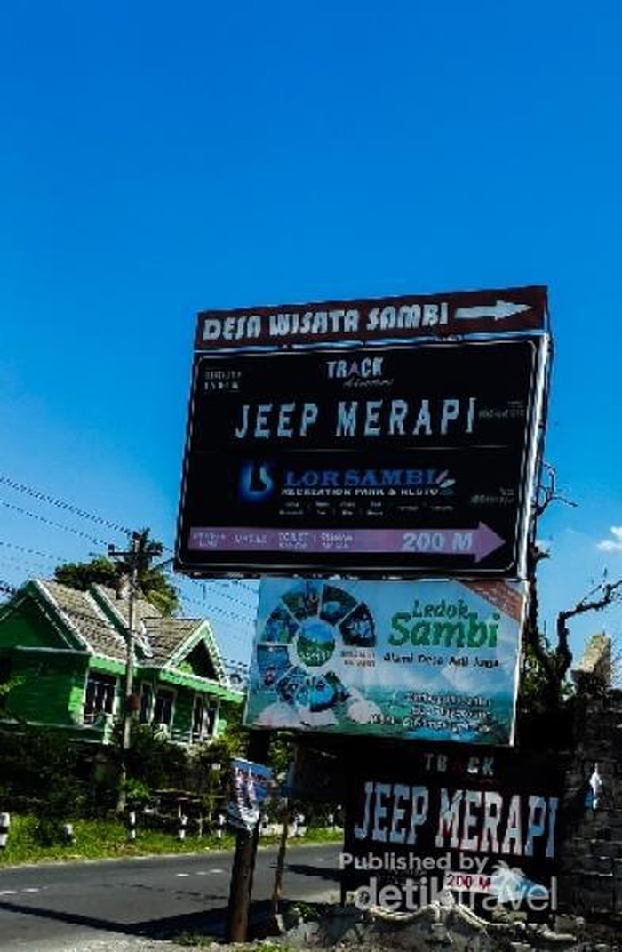 Naik Jeep di Merapi, Seru!