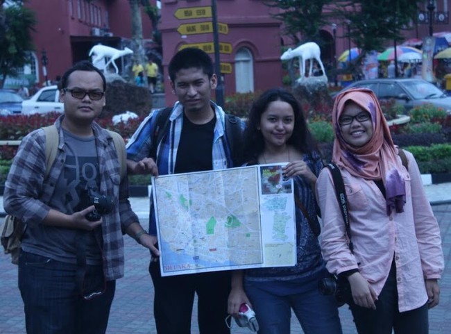 Narsis di Kota Bersejarah Melaka