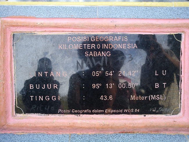 Nol Kilometer, Pulau Weh