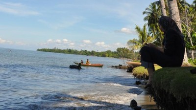 Nyiur Melambai di Pantai Lemo, Sulsel