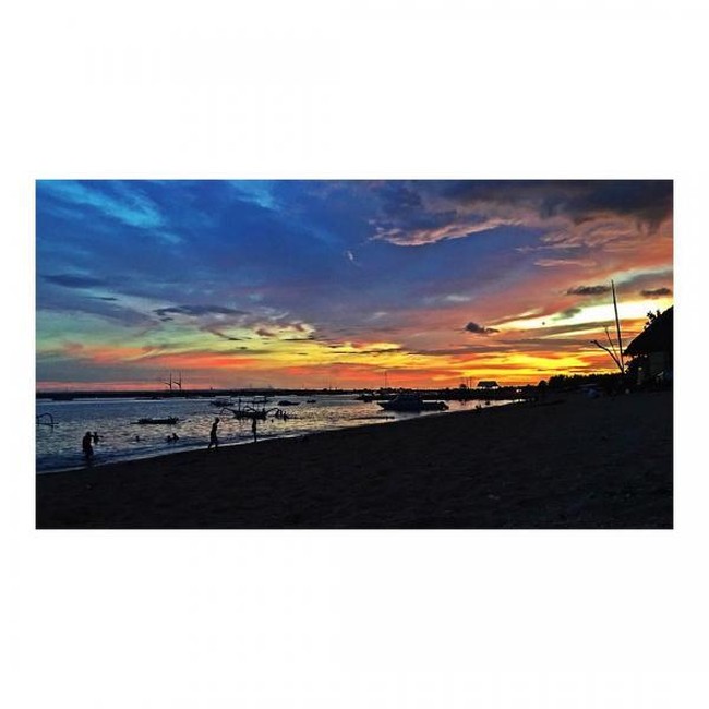 Olah Gambar Sunset yang Memesona