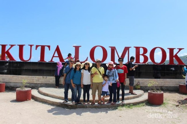 Pantai Kuta di Lombok Cantik Juga