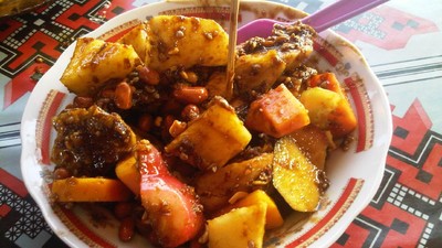 Rujak Buah Campur yang Maknyus!